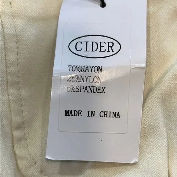 Juniors Cider Cream Tie-Strap Corset Top • XL • NWT - Picture 5 of 6